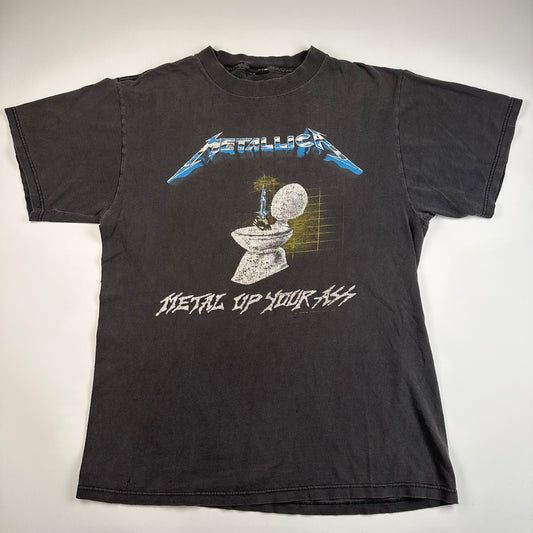 Vintage 90s Metallica Shirt Large Metal Up Your Ass