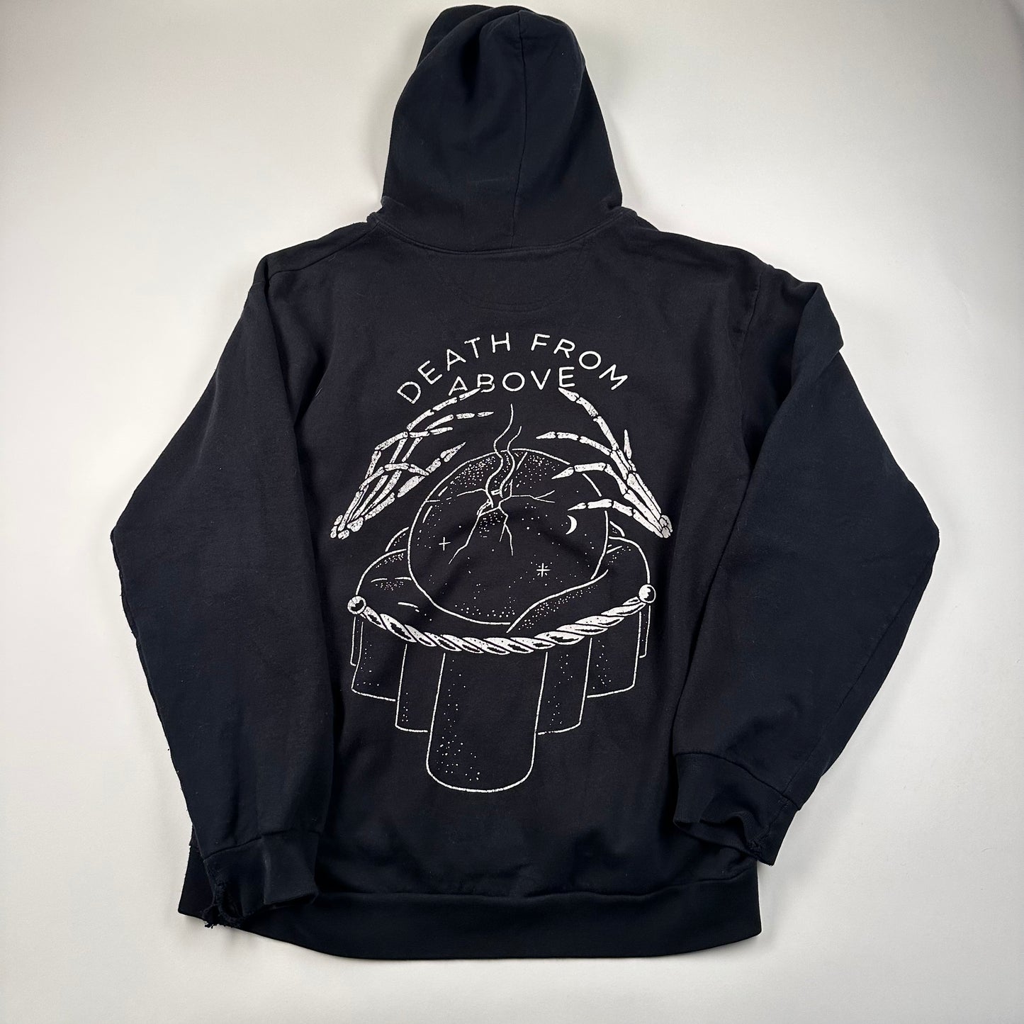 Vintage 2000s Death From Above Zip Up Sweatshirt Medium