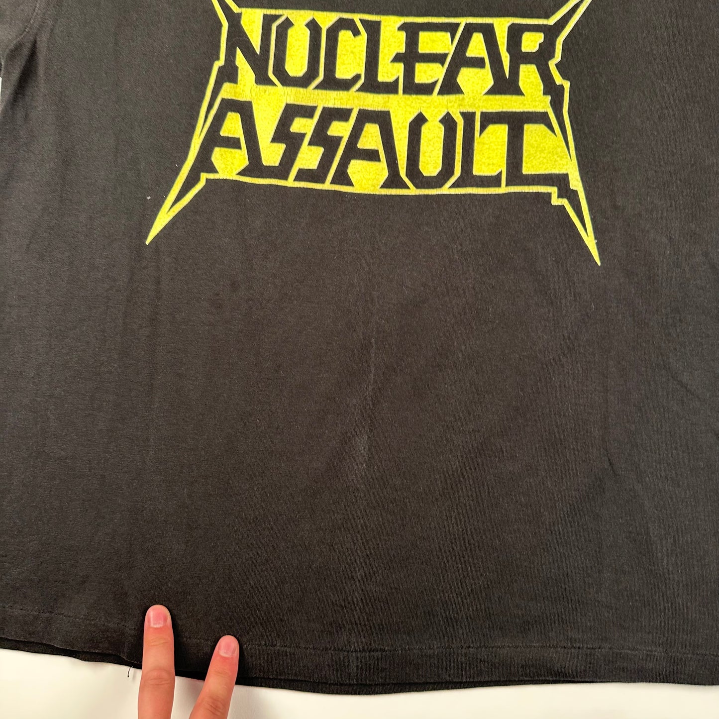 Vintage 90s Nuclear Assault Shirt Large