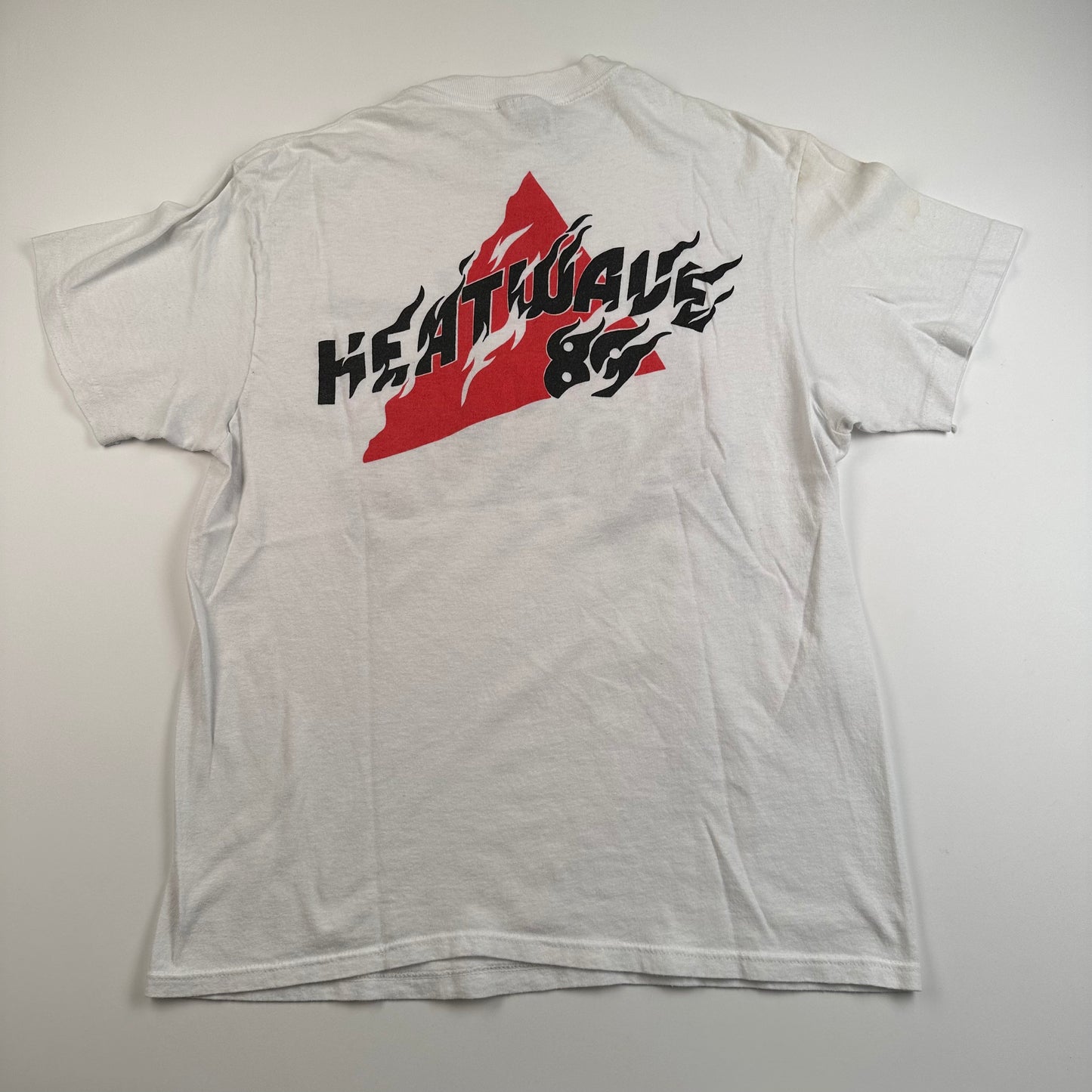 Vintage 1989 New Edition Shirt Large Heatwave