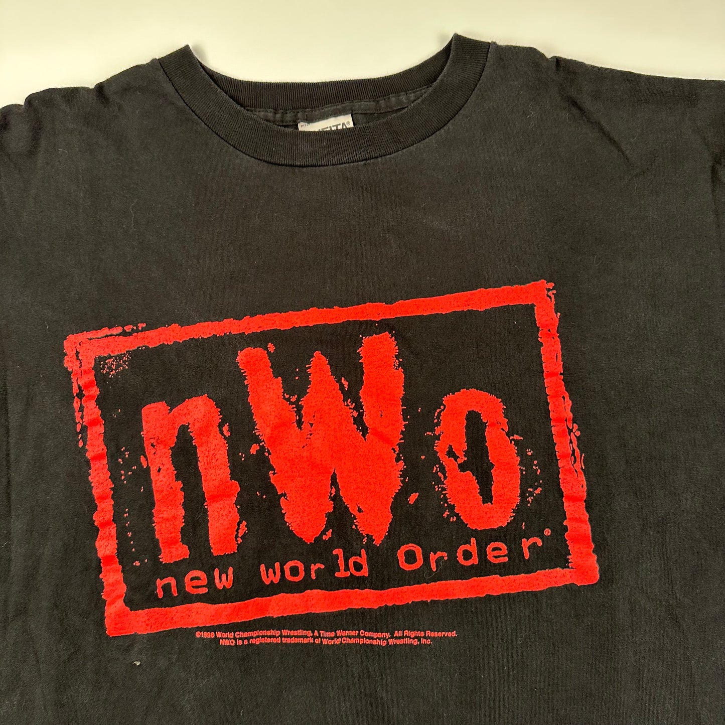 Vintage 1998 New World Order Shirt XL NWO