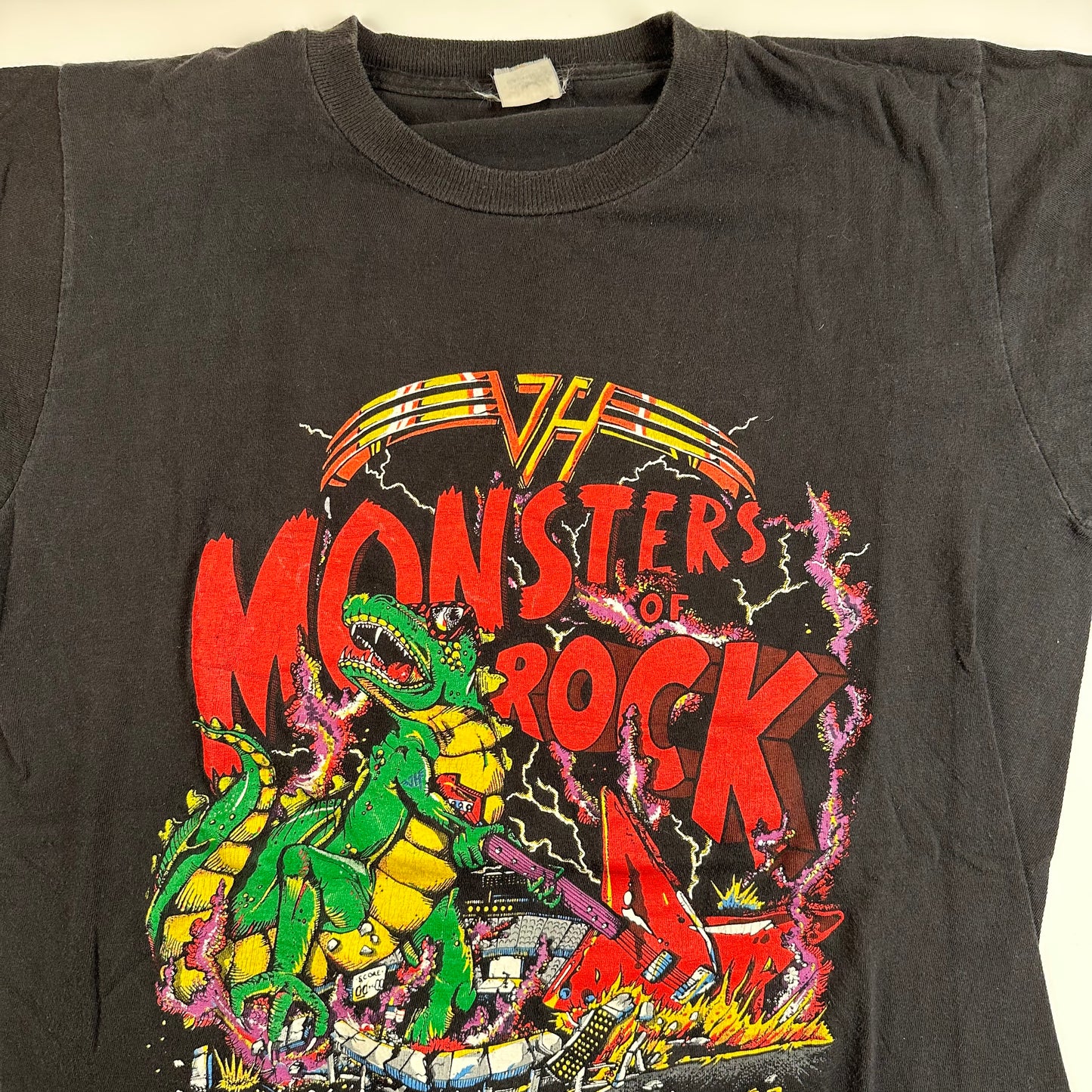 Vintage 1988 Van Halen Shirt XL Monsters Of Rock