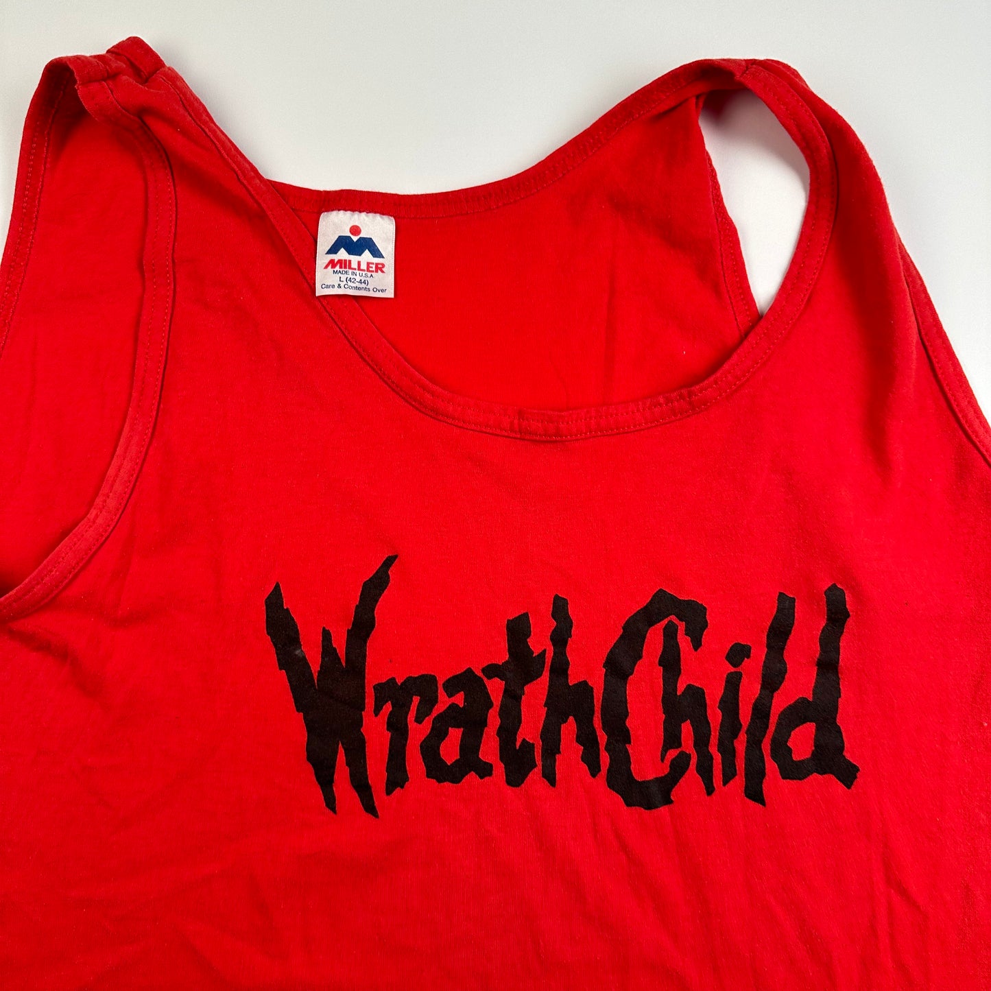 Vintage 80s Wrath Child Tank Top Shirt Large