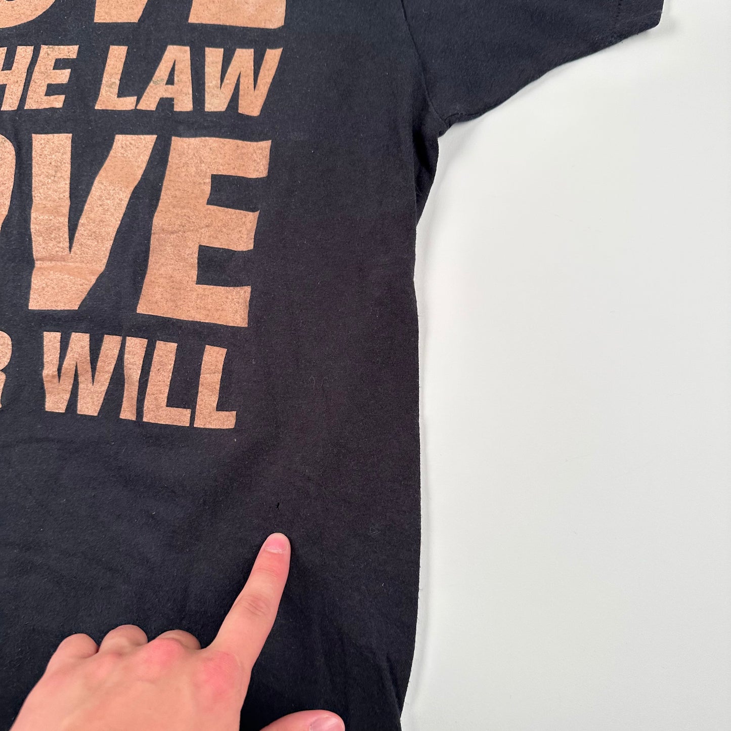 Vintage 90s Pearl Jam Shirt Large Love Is The Law