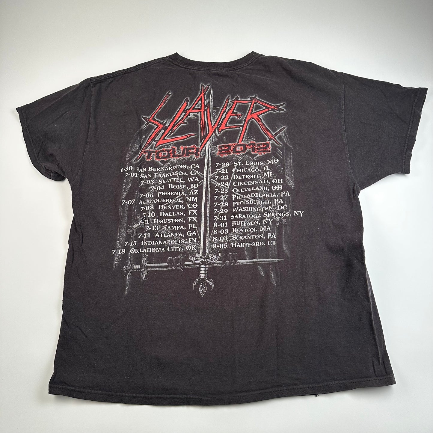 2012 Slayer Shirt XL