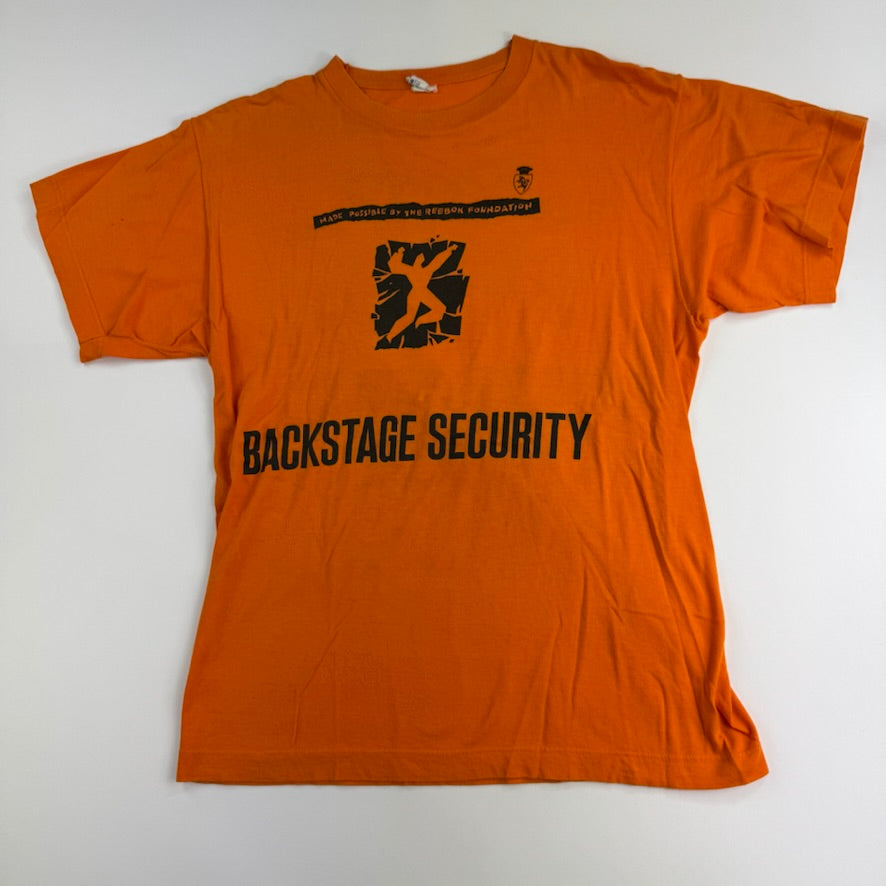 Vintage 1988 Human Rights Now Shirt Large Backstage Security
