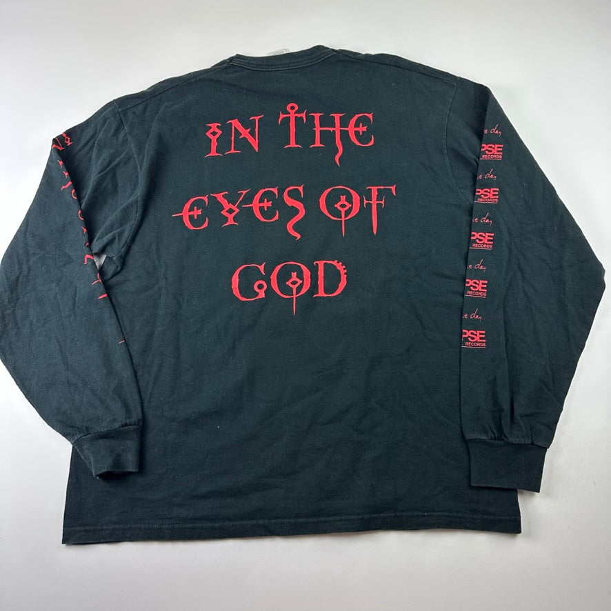 Vintage 90s Today Is The Day Long Sleeve Shirt XL In The Eyes Of God