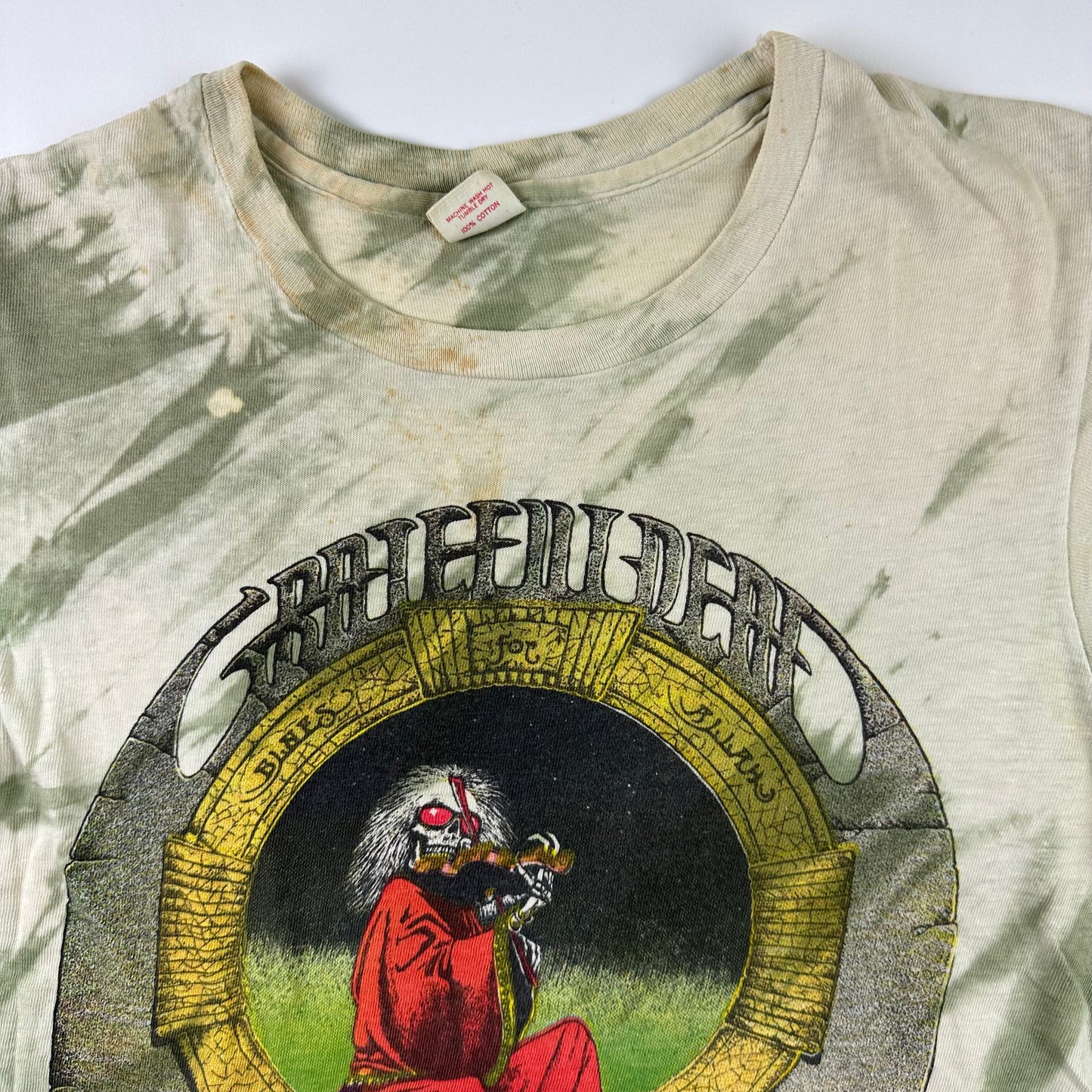 Vintage 70s Grateful Dead Shirt Small Blues For Allah