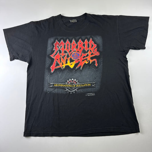 Vintage 90s Morbid Angel Shirt XL Abominations Of Desolation