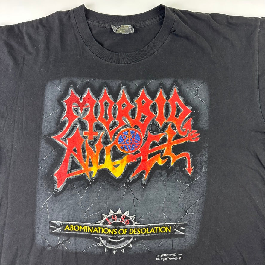 Vintage 90s Morbid Angel Shirt XL Abominations Of Desolation