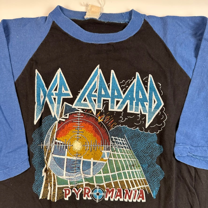 Vintage 1983 Def Leppard Shirt Large Pyromania