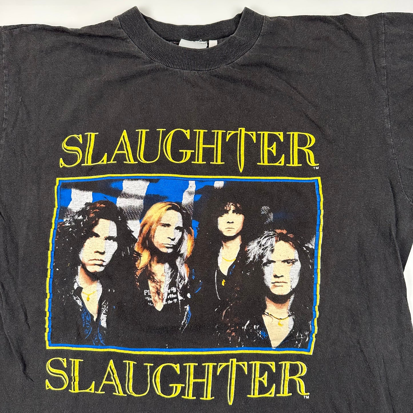 Vintage 1990 Slaughter Shirt XL Stick It