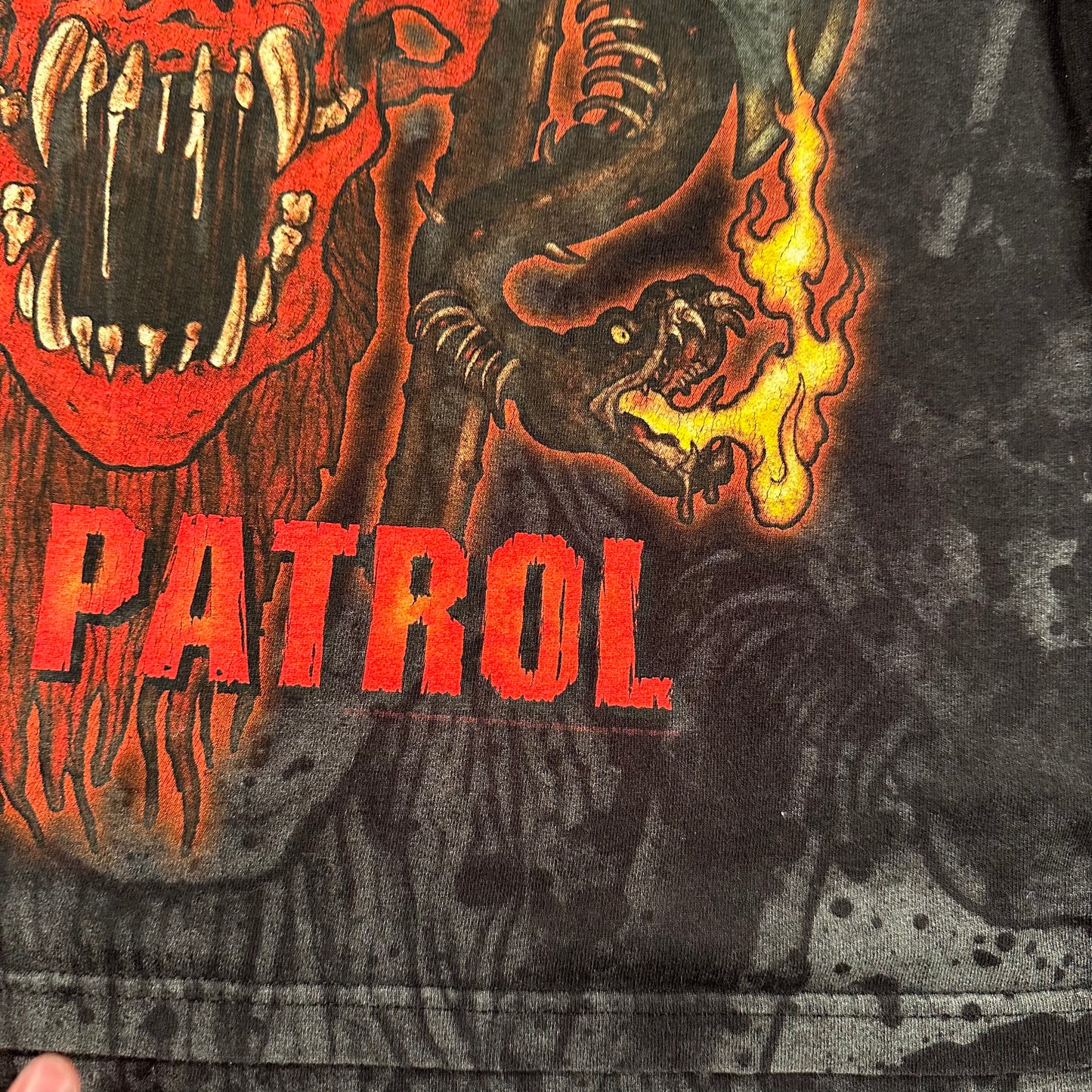 2000s Pantera Shirt XL Hell Patrol All Over Print