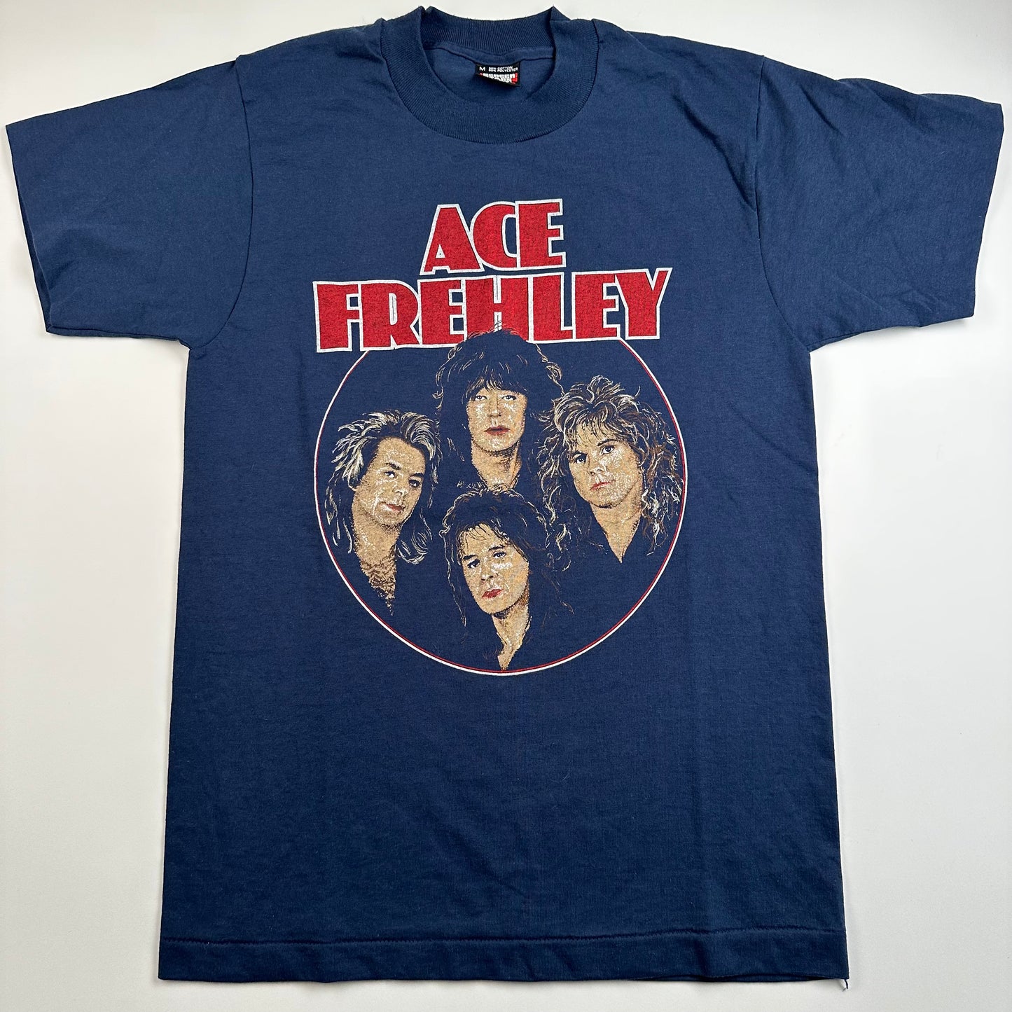 Vintage 80s Ace Frehley Shirt Medium Coment