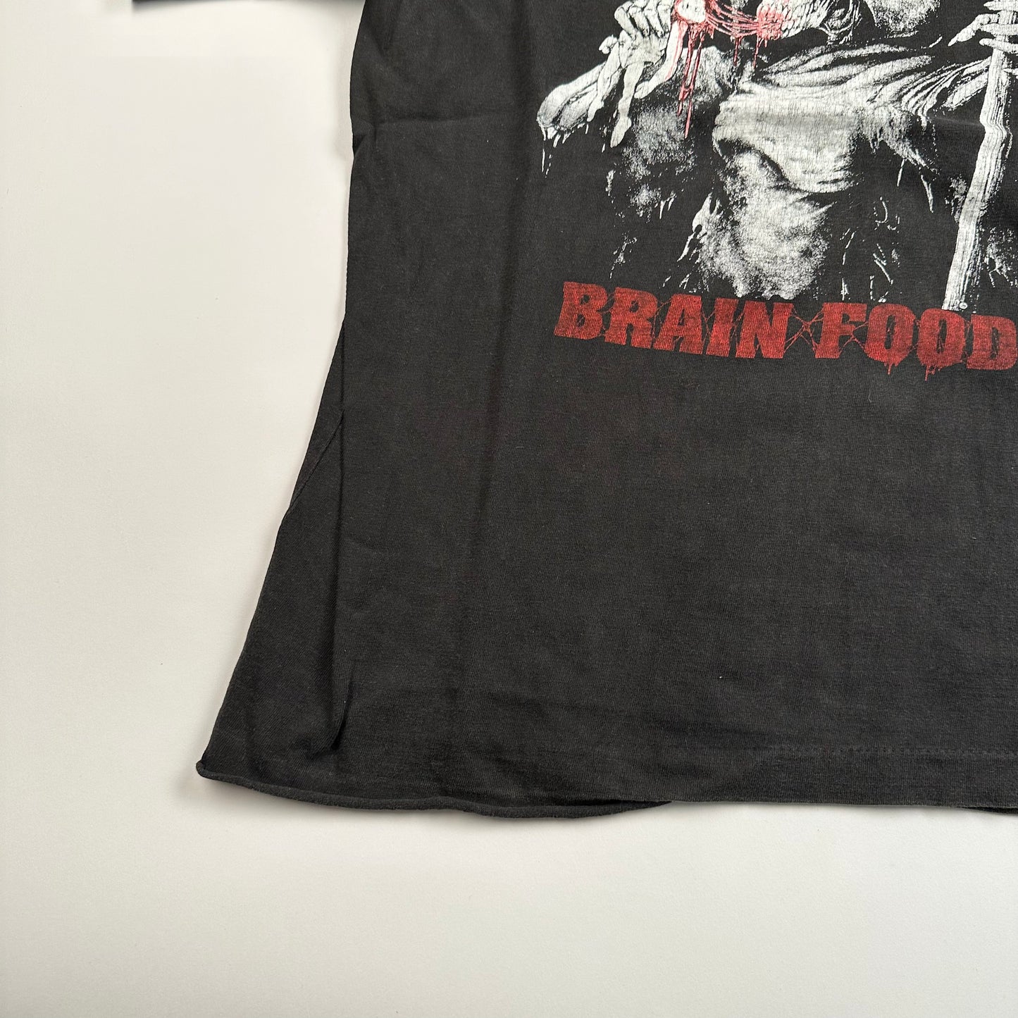 Vintage 90s Misery Shirt Large Brain Food