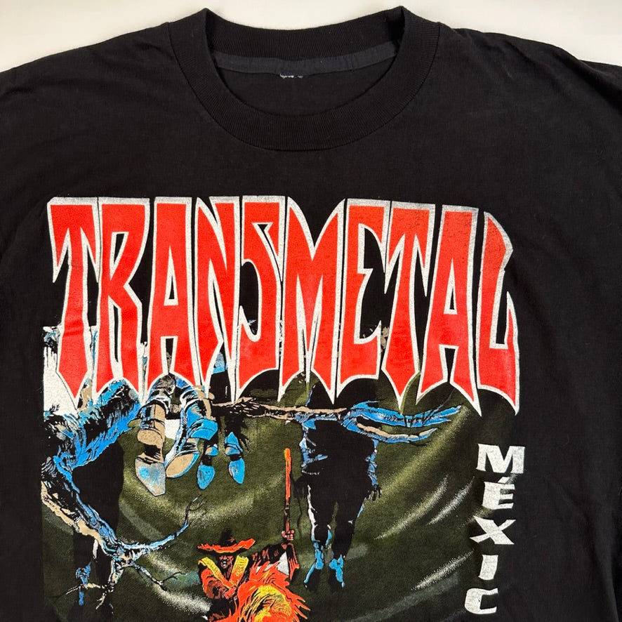 Vintage 90s Transmetal Shirt XL