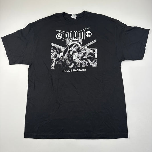 2000s Doom Shirt XL Police Bastard