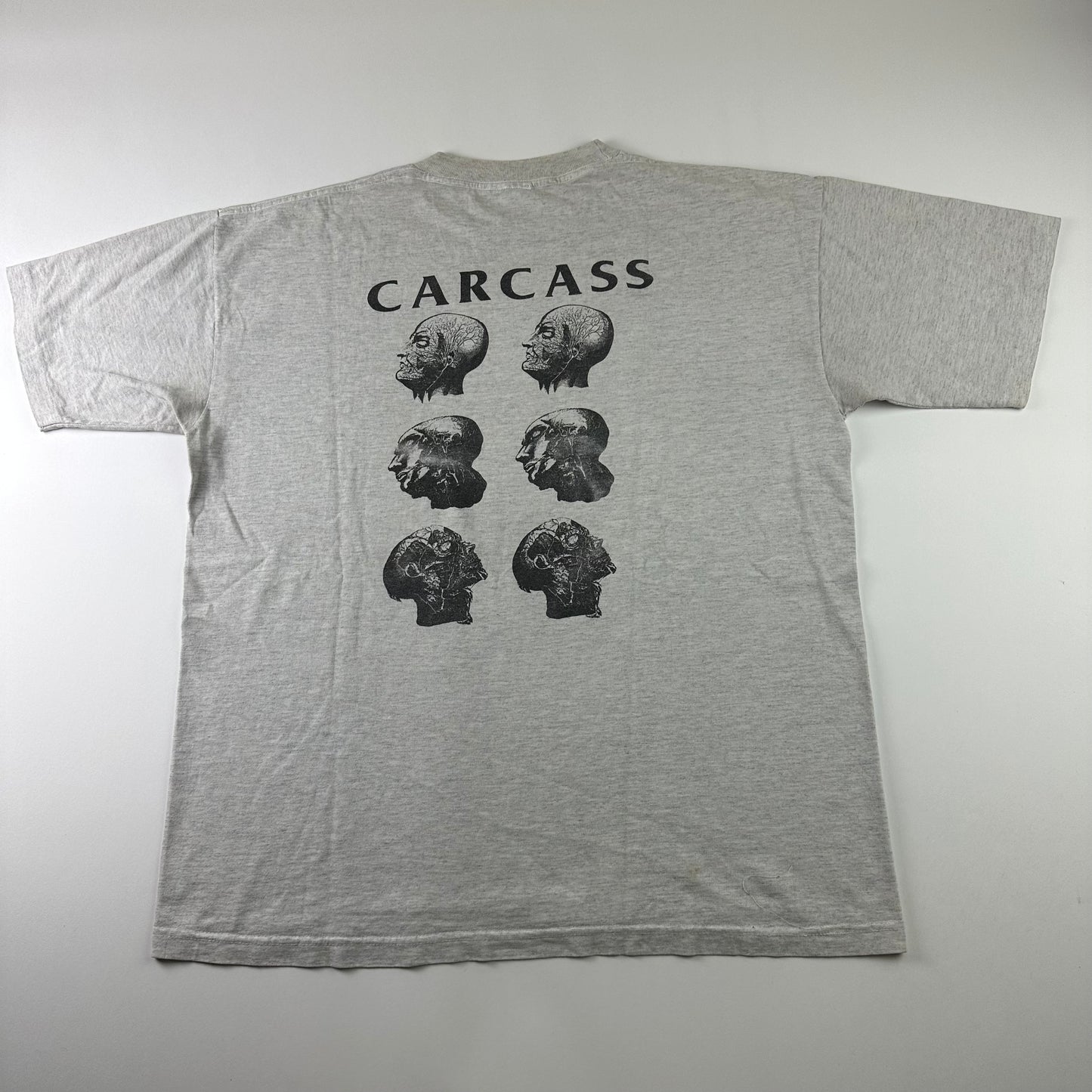 Vintage 1992 Carcass Shirt XL Heartwork