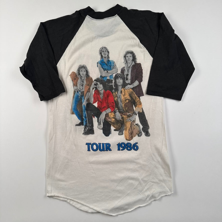 Vintage 1986 Aerosmith Shirt Medium Done With Mirrors