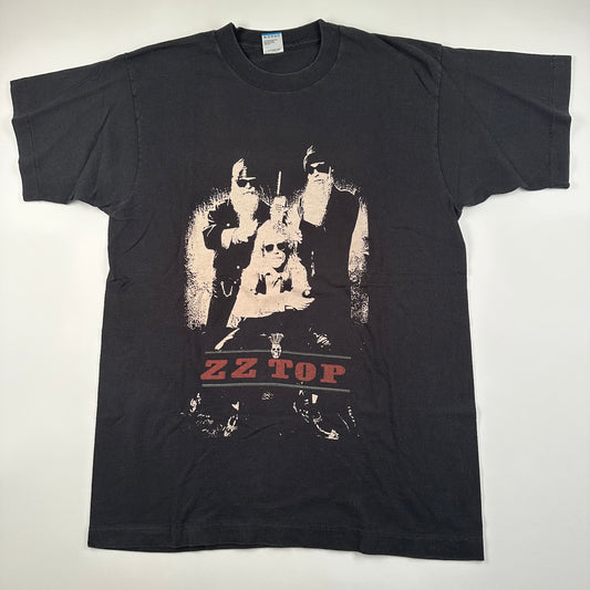 Vintage 90s ZZ Top Shirt Large Insist On The Originals