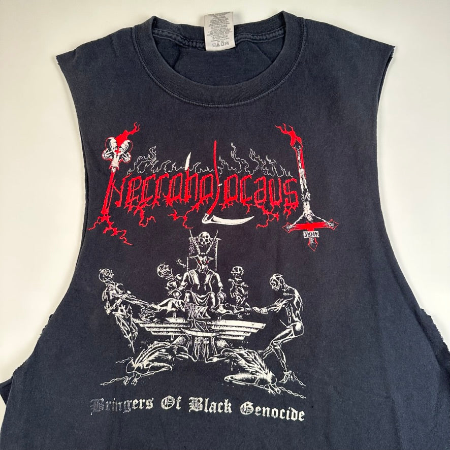 Vintage 2000s Necroholocaust Sleeveless Shirt Large