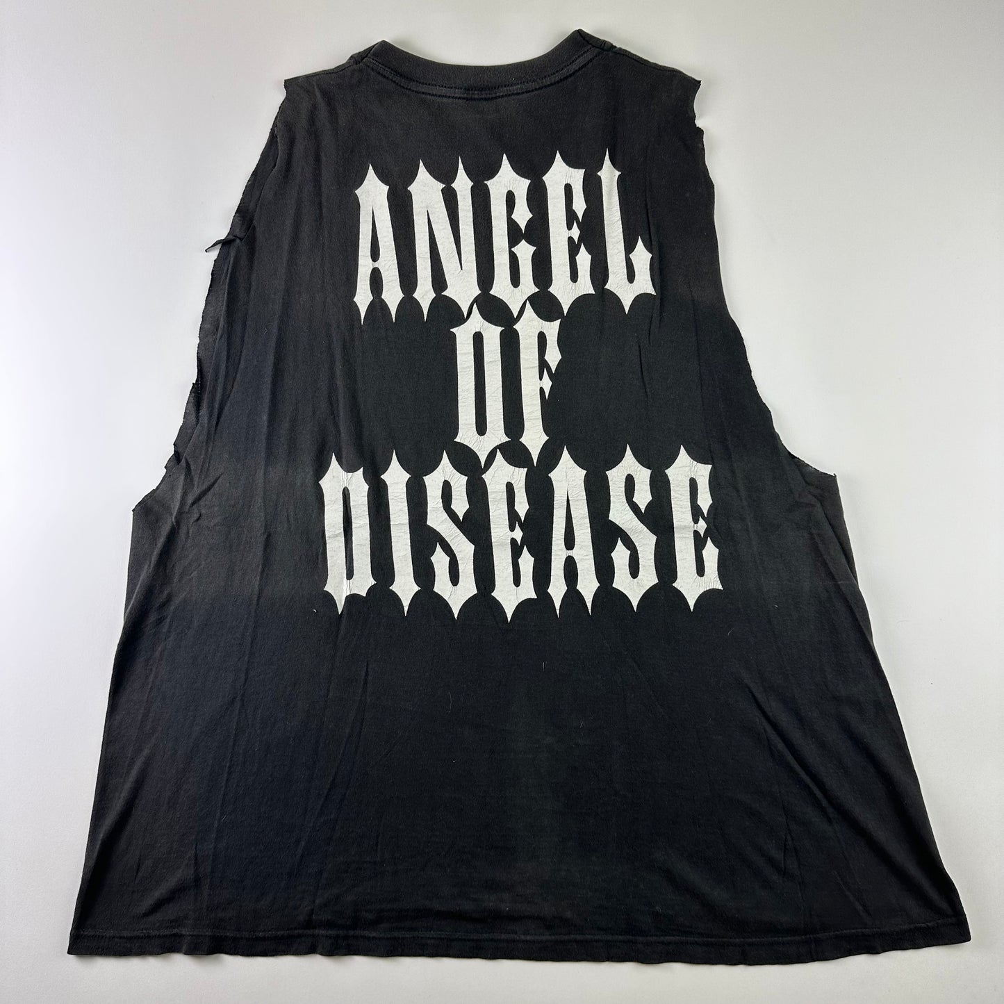 Vintage 1996 Morbid Angel Sleeveless Shirt Large Angel Of Disease