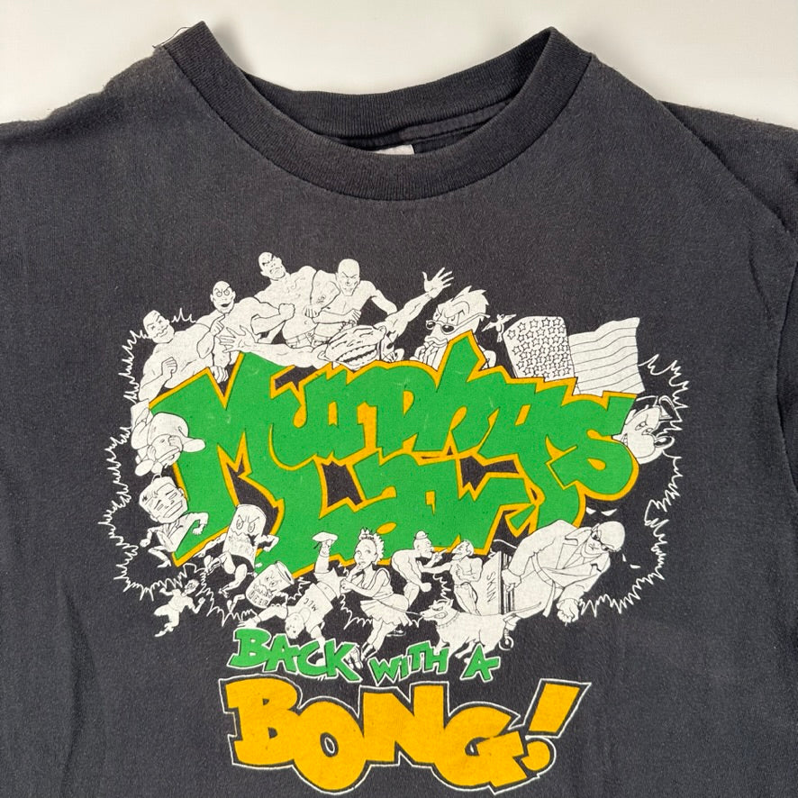 Vintage 80s Murphys Law Shirt Large Back With A Bong