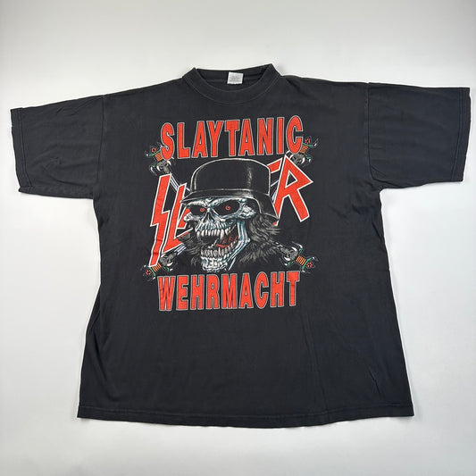 Vintage 80s Slayer Shirt XL Slaytanic