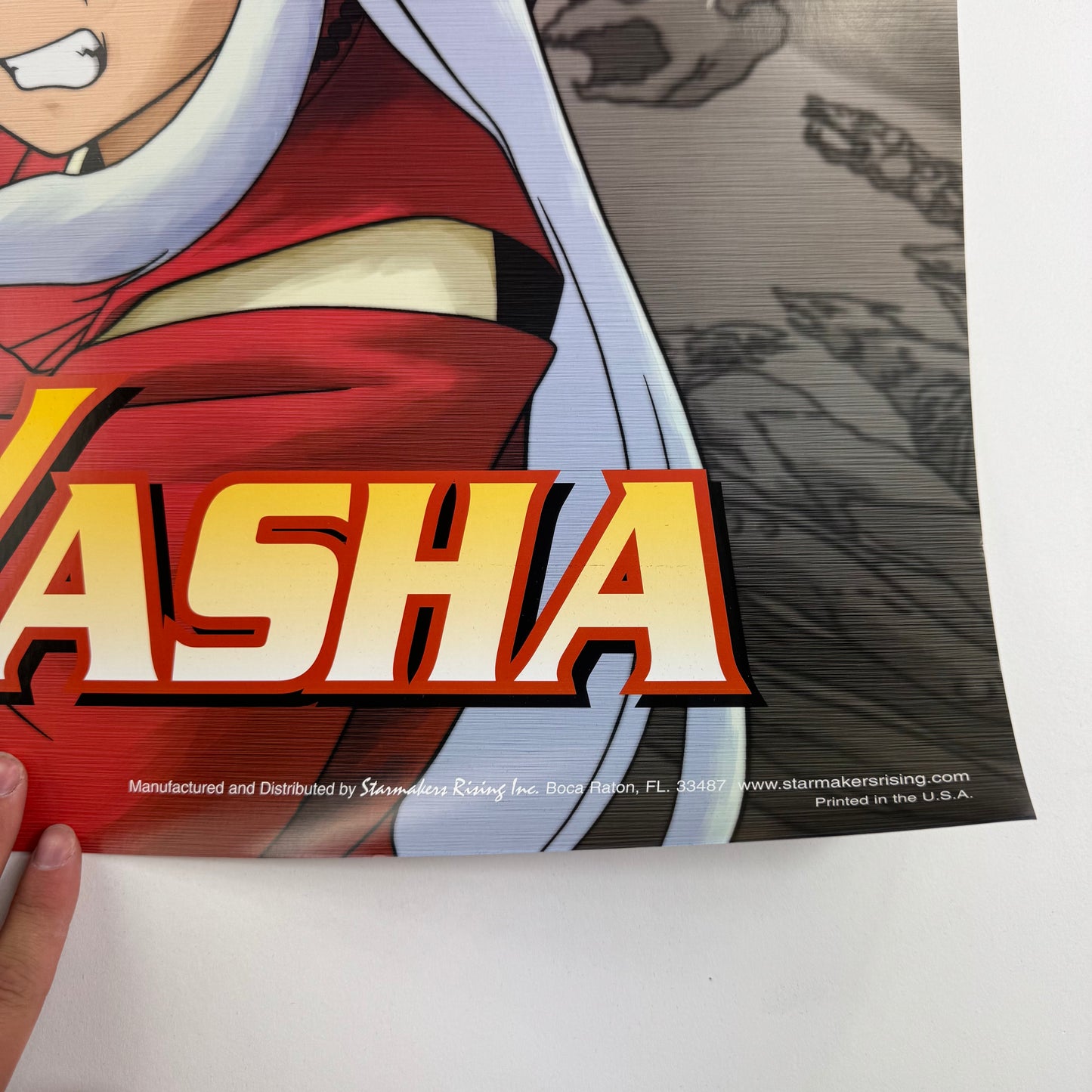 Vintage 2003 Inuyasha Poster