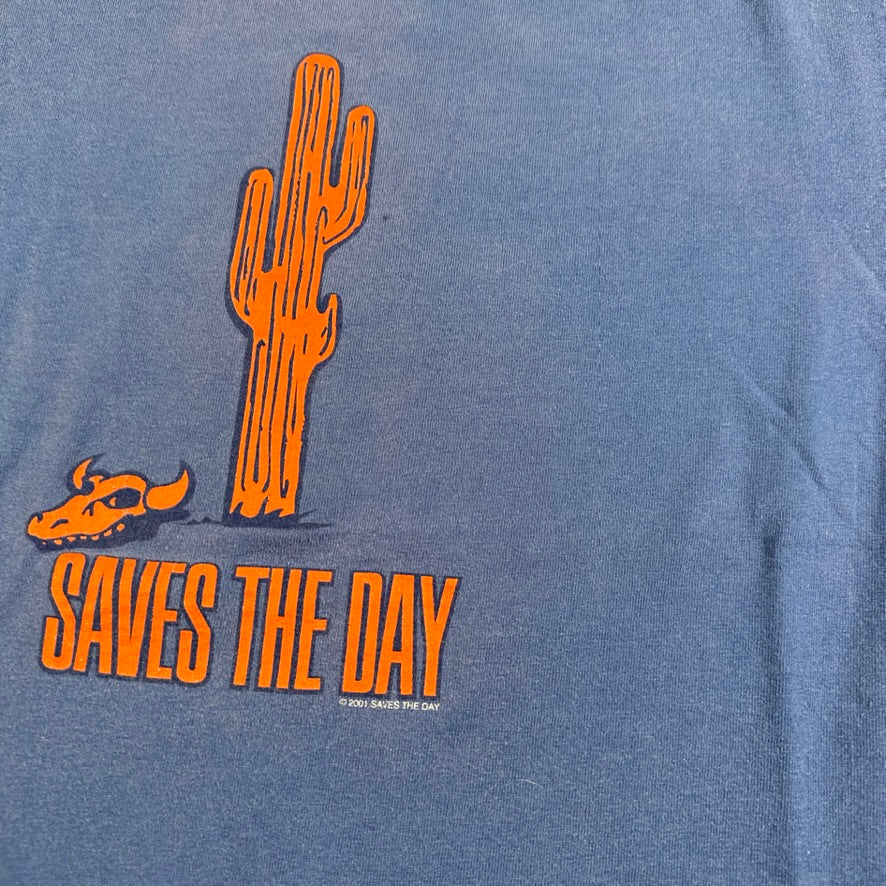 Vintage 2001 Saves The Day Shirt Small