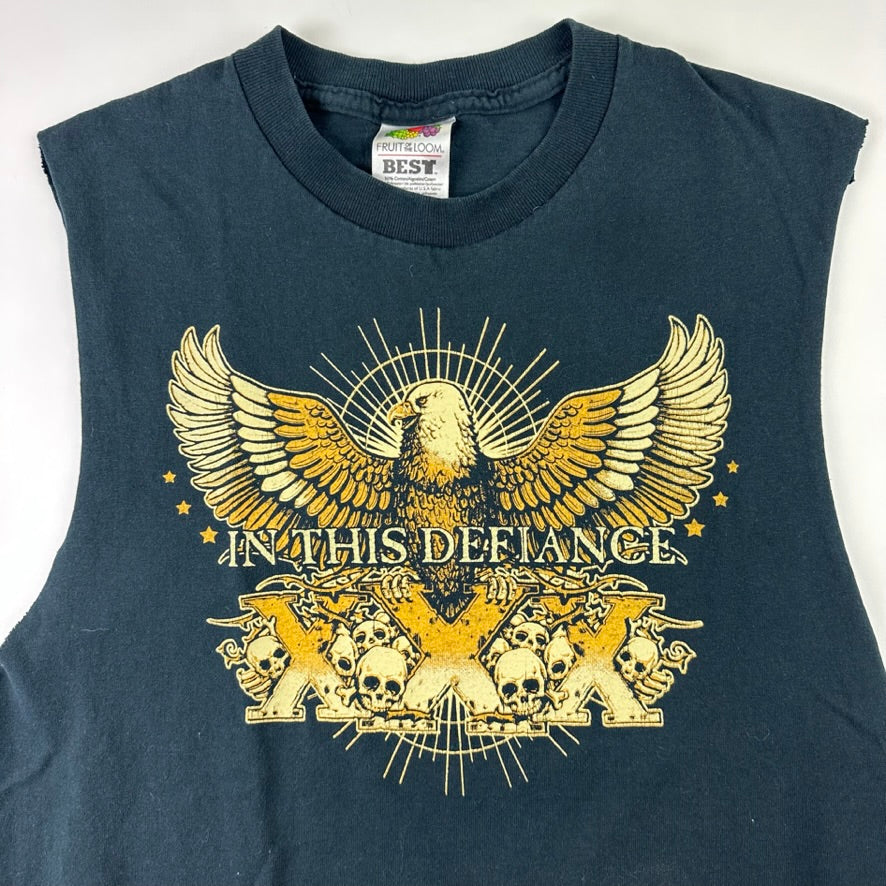 Vintage 2000s In This Defiance Sleeveless Shirt Small