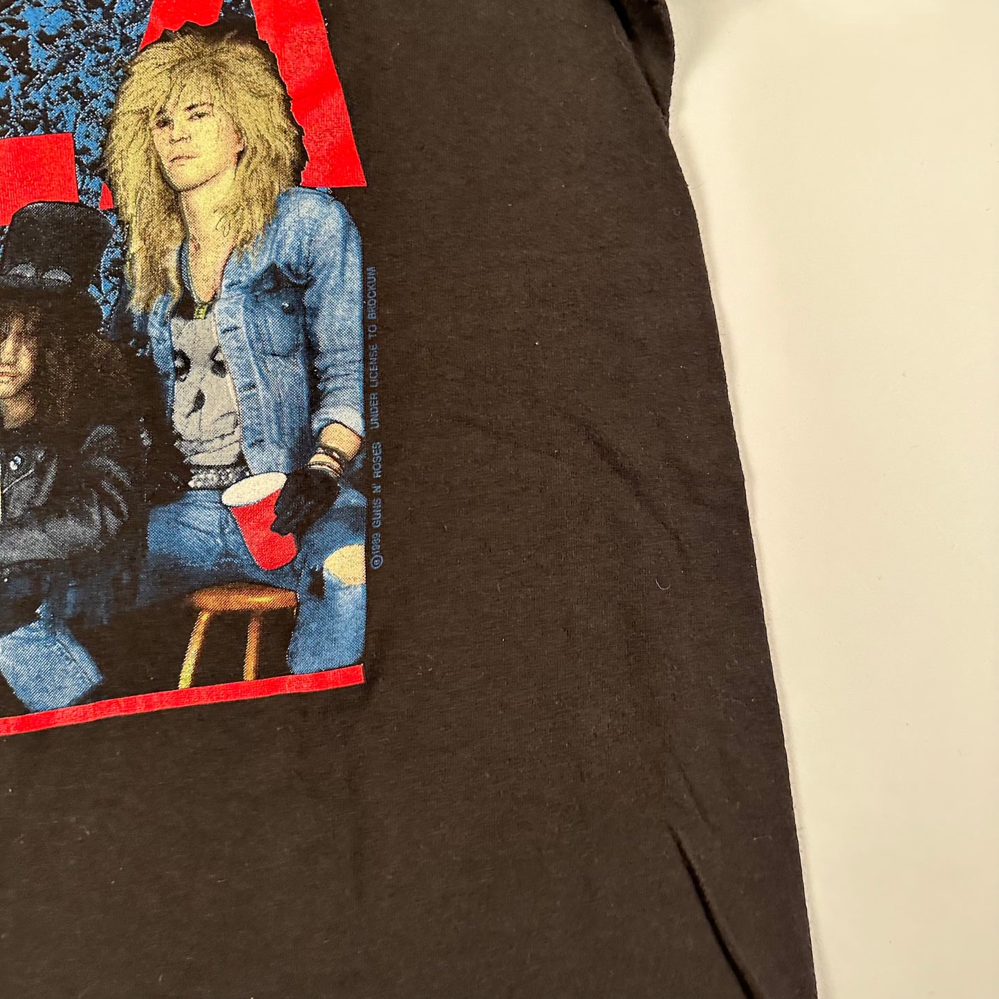 Vintage 1989 Guns N Roses Shirt XL Stoned In LA