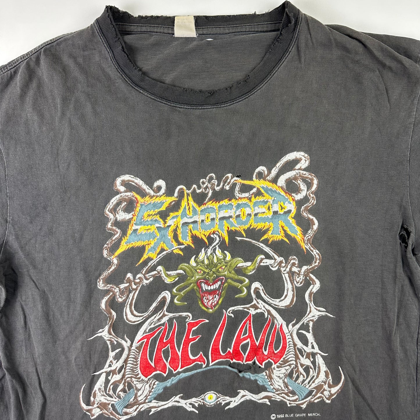 Vintage 1992 Exhorder Shirt XL The Law