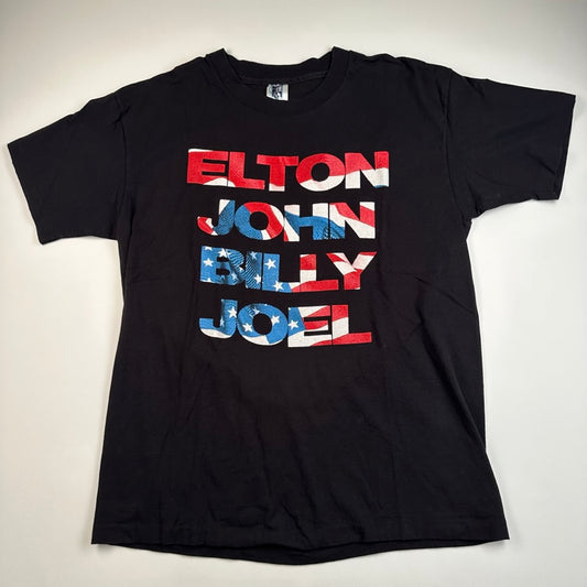 Vintage 1995 Elton John Billy Joel Shirt XL