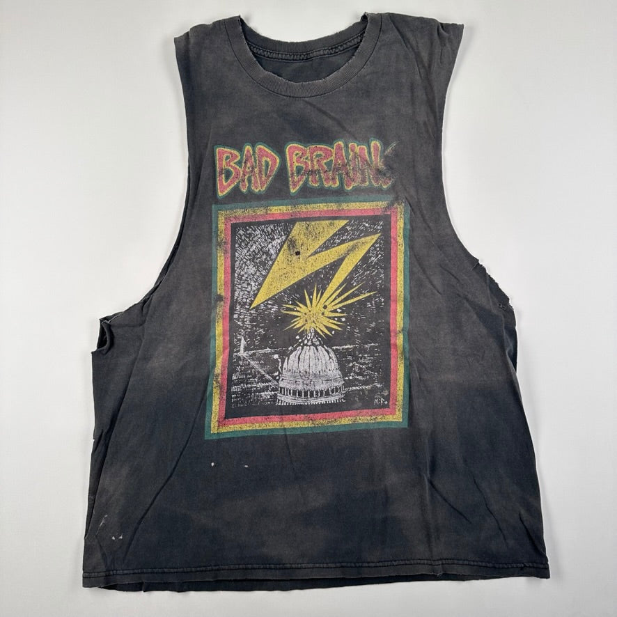 Vintage 2000s Bad Brains Sleeveless Shirt Large