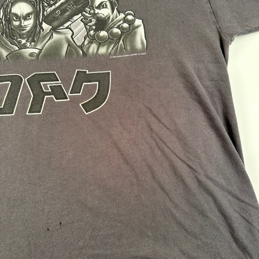 Vintage 1999 Korn Shirt XXL Anime