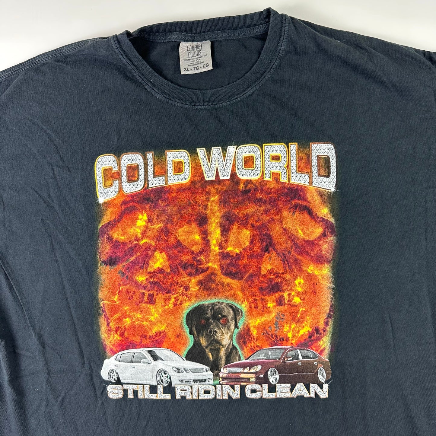 Cold World Shirt XL Still Ridin Clean