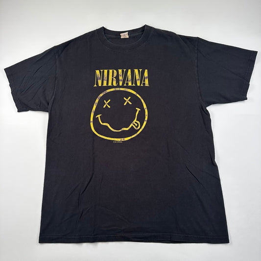 Vintage 2000s Nirvana Shirt XL Flower Sniffin