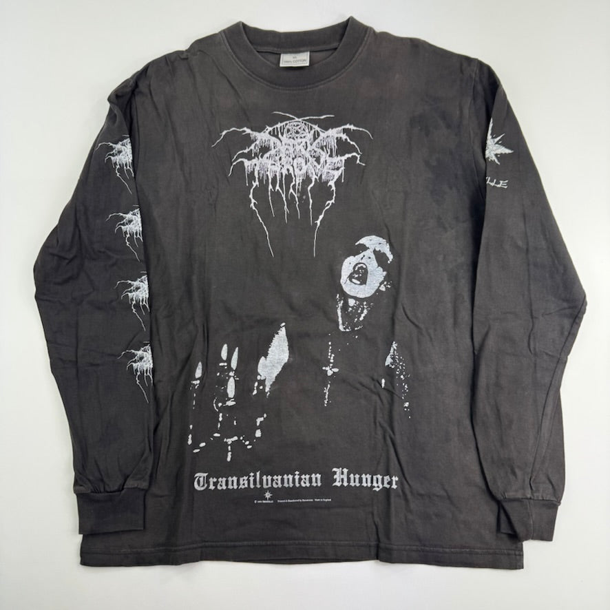 Vintage 1999 Darkthorne Long Sleeve Shirt XL Transilvanian Hunger