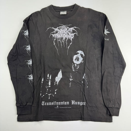 Vintage 1999 Darkthorne Long Sleeve Shirt XL Transilvanian Hunger