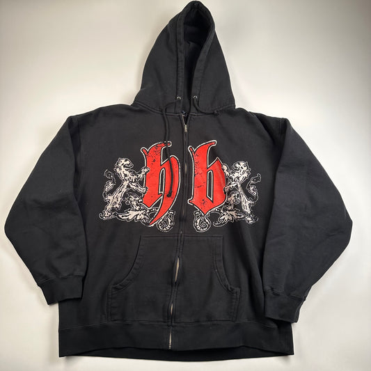 Vintage 2000s Hatebreed Zip Up Sweatshirt XL Empowered