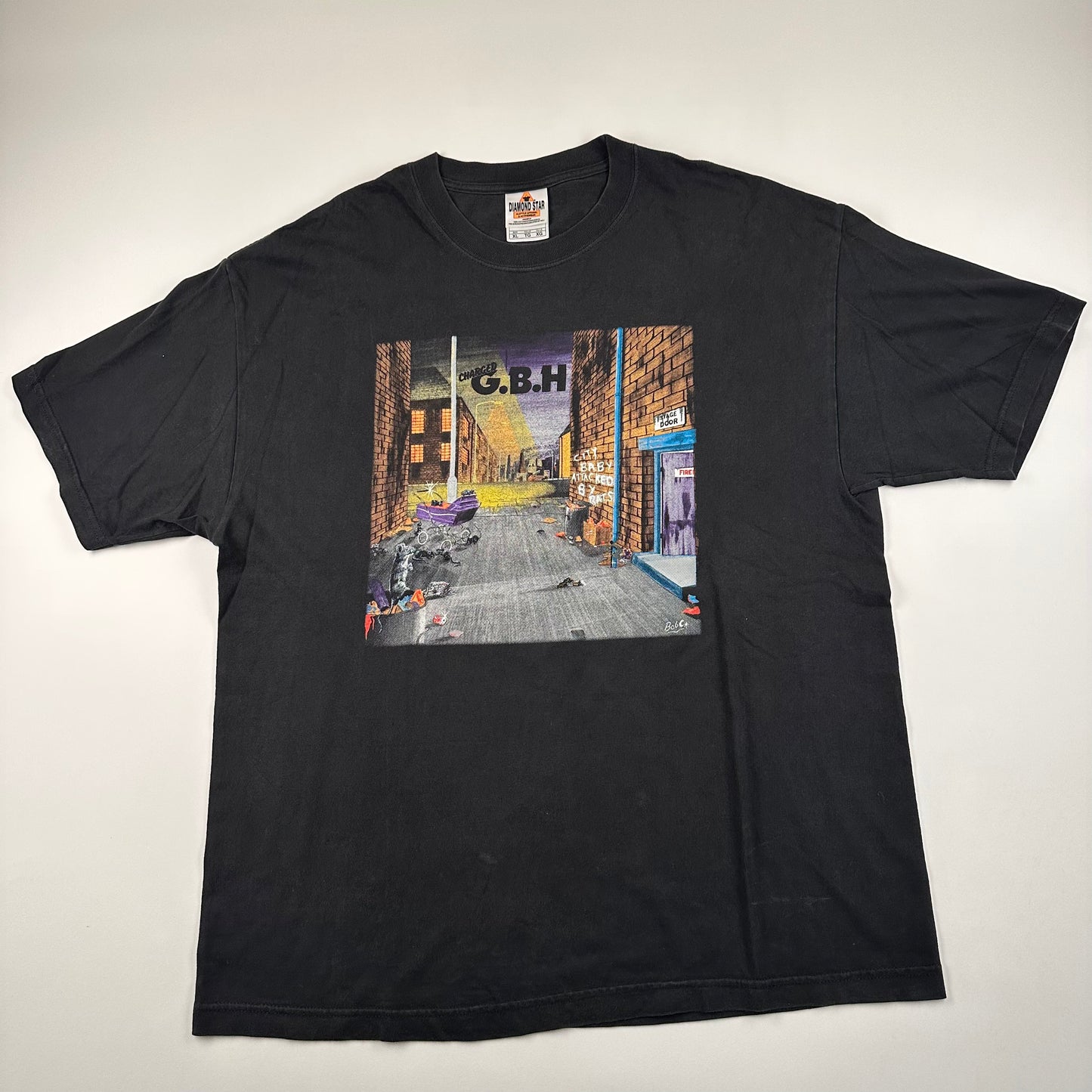 Vintage 90s G.B.H Shirt XL Charged