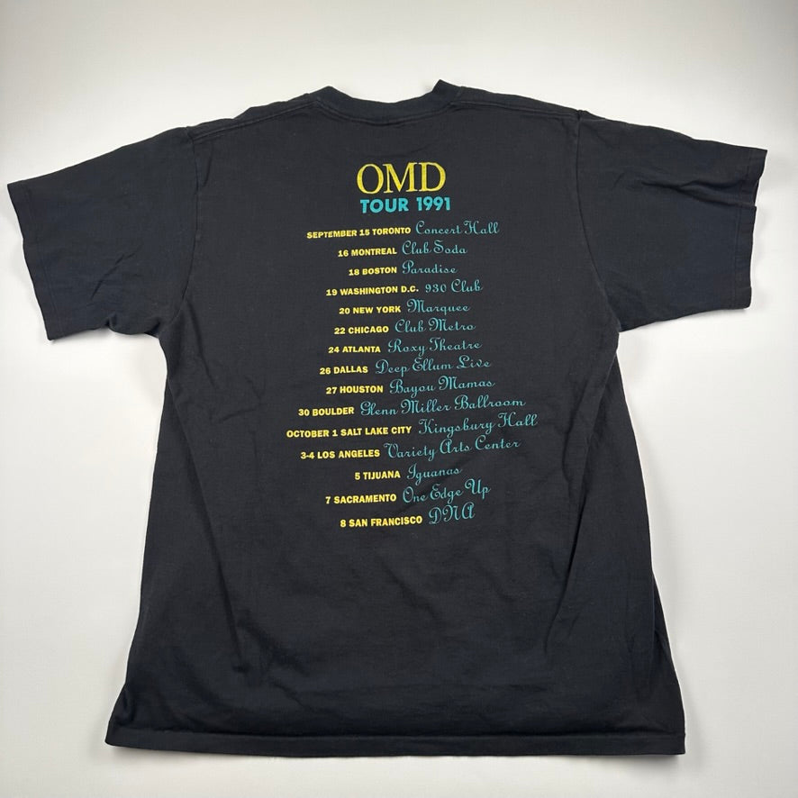 Vintage 1991 OMD Shirt XL Sugar Tax