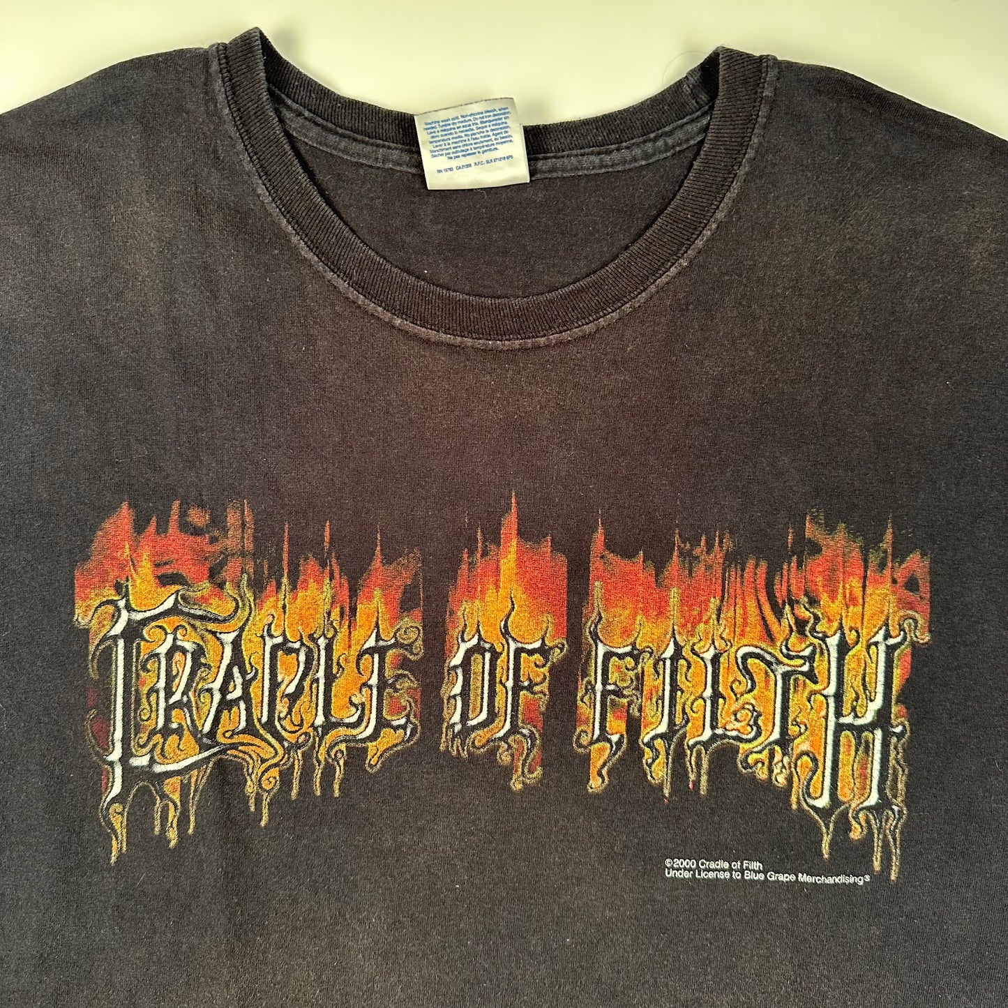 Vintage 2000 Cradle Of Filth Shirt XL