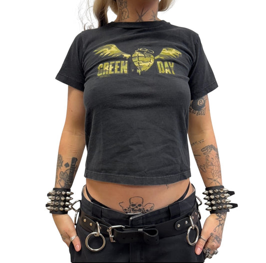 Vintage 2000s Green Day Womens Shirt Small