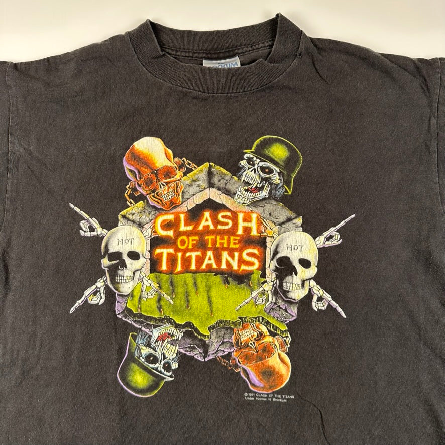 Vintage 1991 Clash Of The Titans Shirt Large