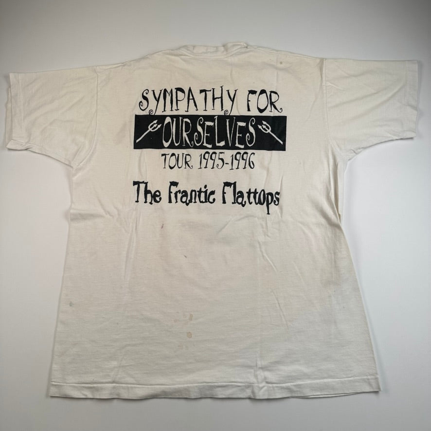 Vintage 80s The Frantic Flattops Shirt XL El Diablo