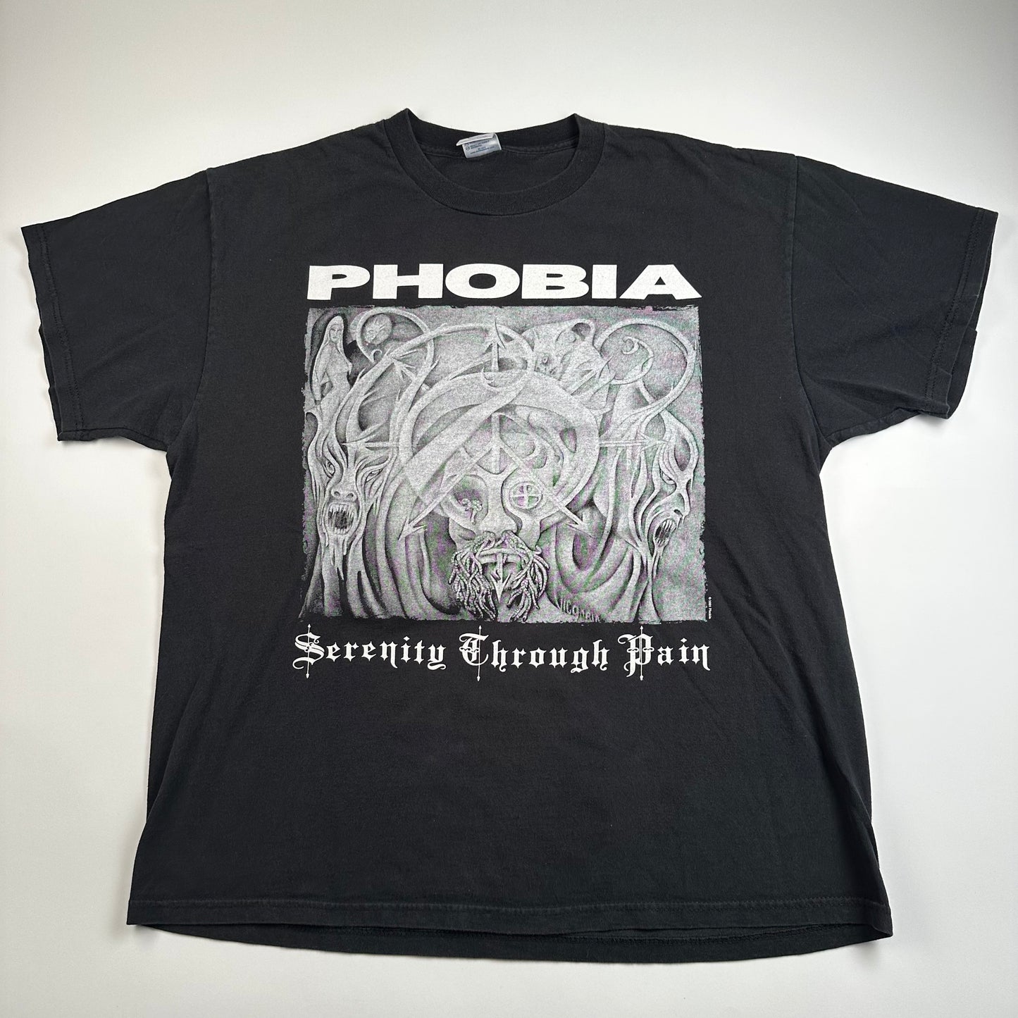 Vintage 2001 Phobia Shirt XL Grind Your Head