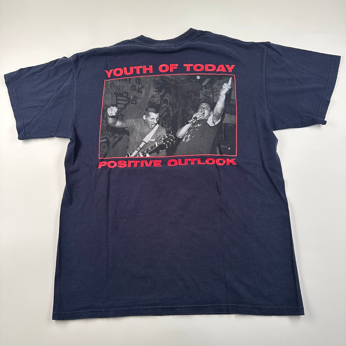 Vintage 2000s Youth Of Today Shirt Medium Positive Outlook