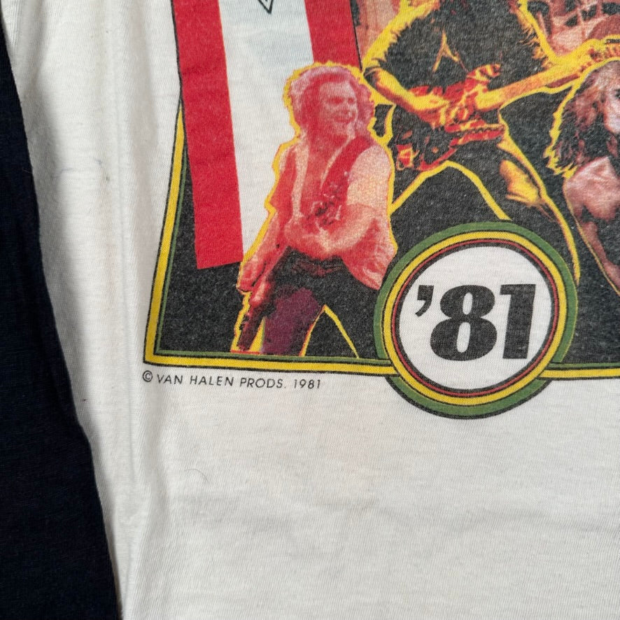 Vintage 1981 Van Halen Shirt XL